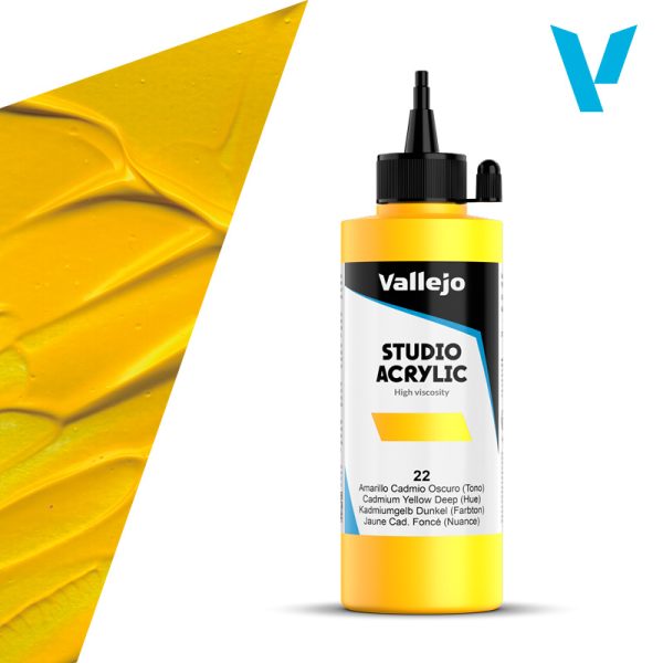 Acrílico Vallejo Amarillo Cadmio